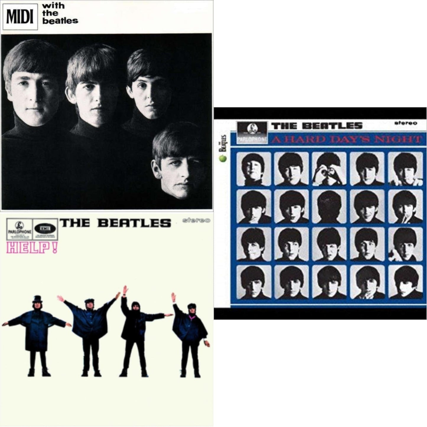 Hard Day's Night & Help & With The Beatles