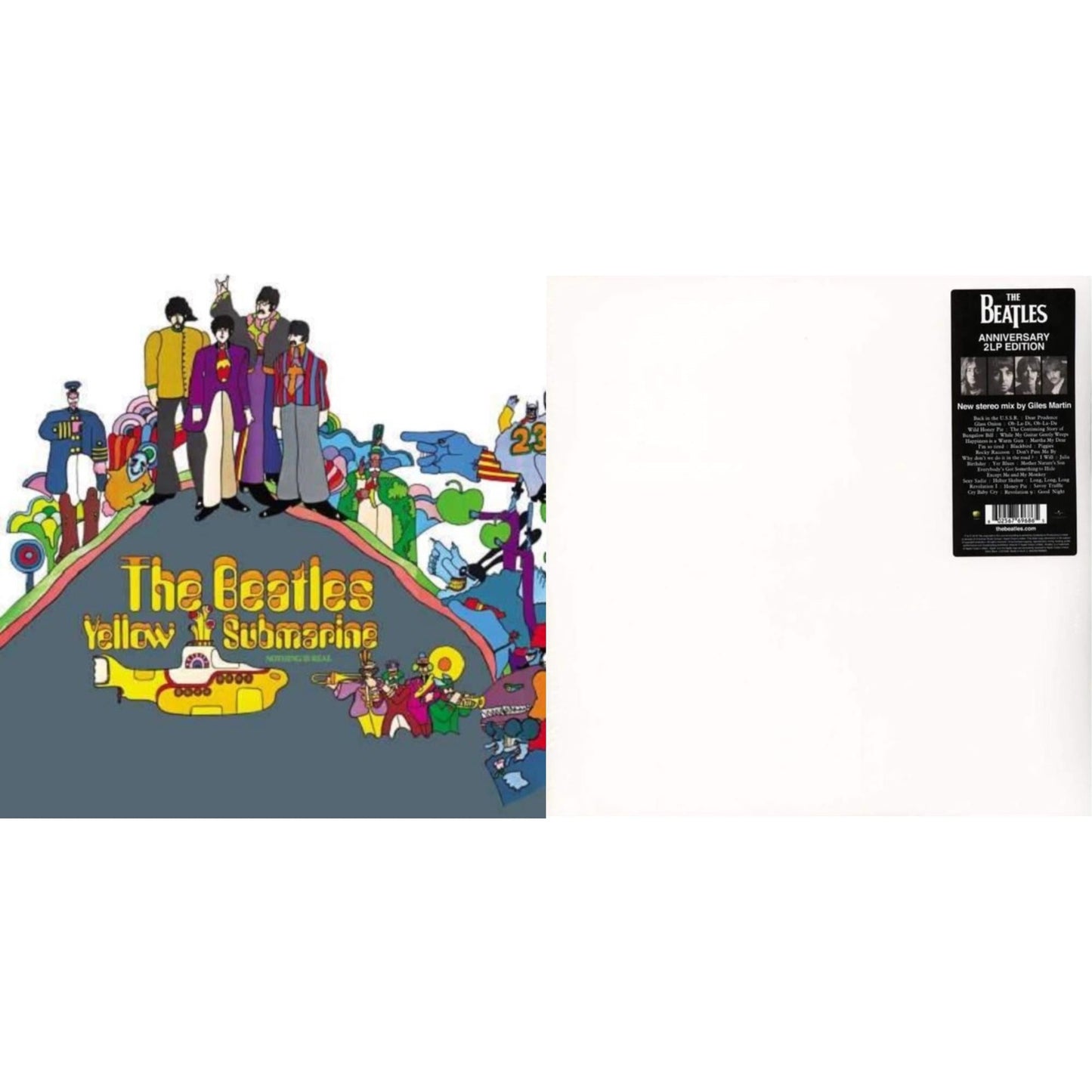Yellow Submarine & Beatles (The White Album) (2LP)