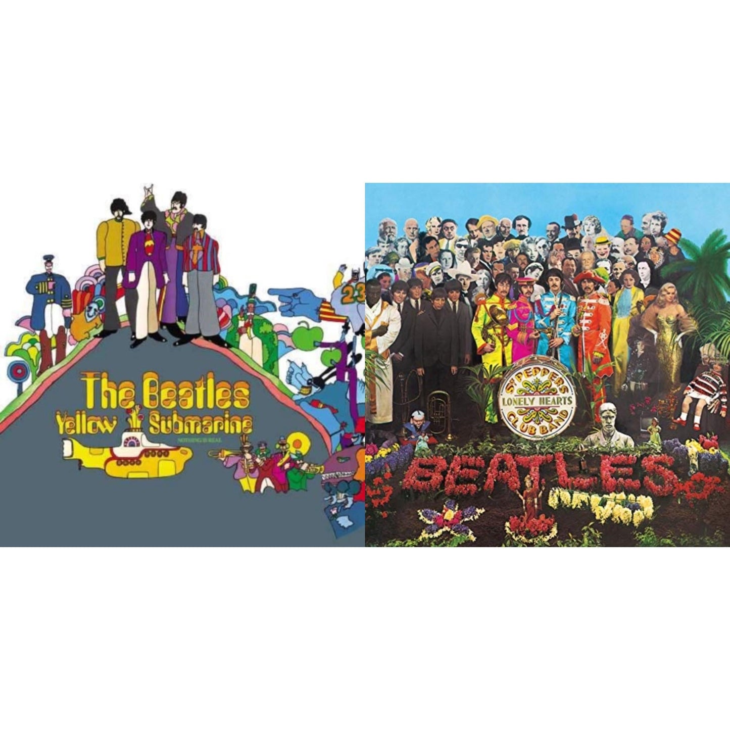 Yellow Submarine & Sgt. Pepper's Lonely Hearts Club Band (2017 Stereo Mix/180G/Original Stencils)