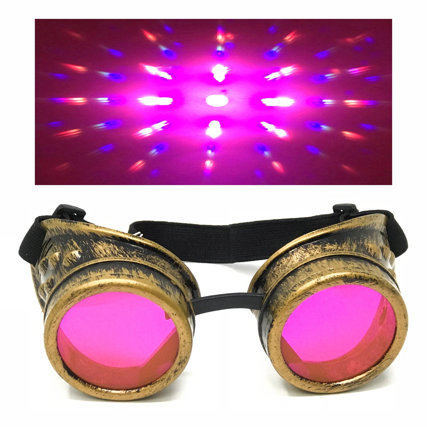 Dystopian trippy goggles