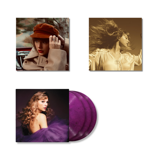 Fearless (Taylor's Version) (Gold Vinyl/3LP) & Red (Taylor's Version) (4LP) & Speak Now (Taylor's Version) (Orchid Marbled Vinyl/3LP)
