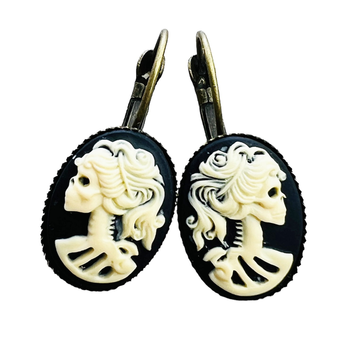 Gothic Lolita lady skeleton came earrings