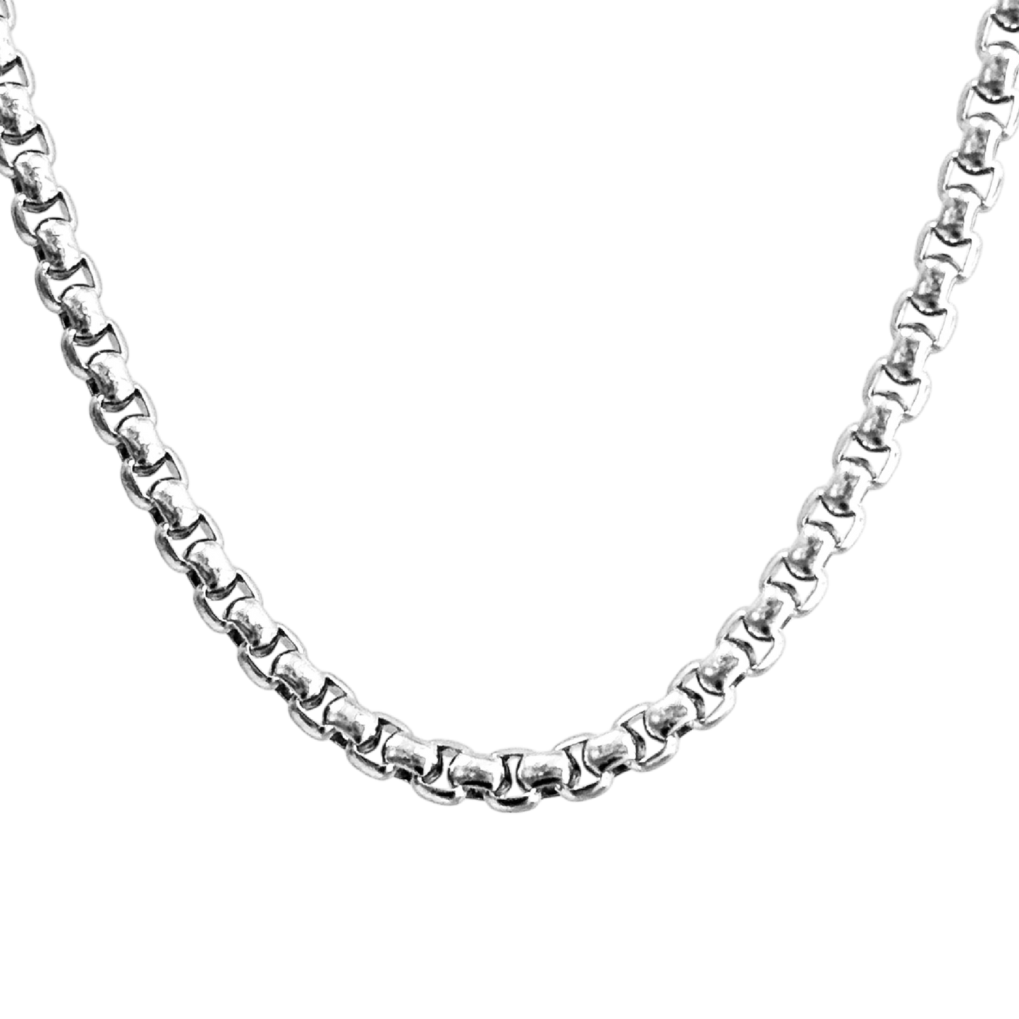 Horoscope stainless steel box chain zodiac necklace for men