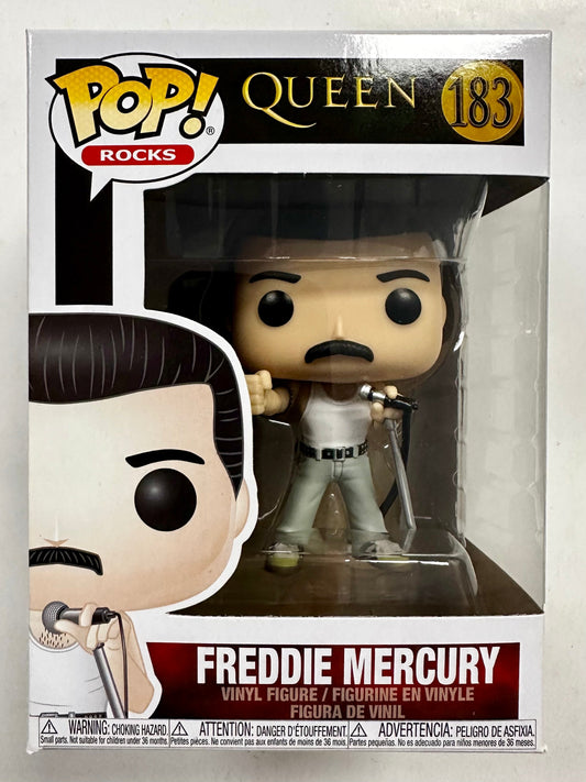 Funko Pop! Rocks Queen Freddie Mercury #183 Bohemian Rhapsody Under Pressure 2020