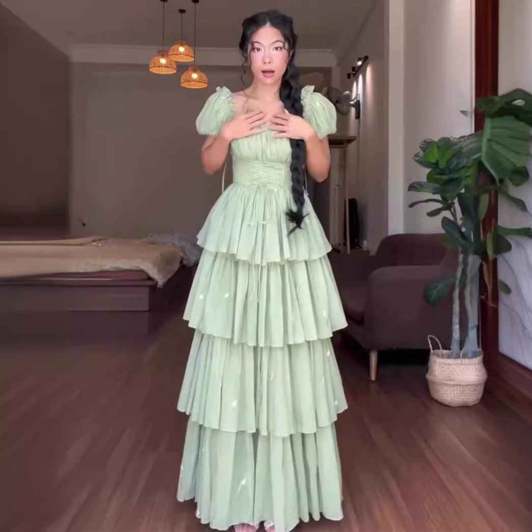 Egyptian Mesh Fluffy : Cake Dress