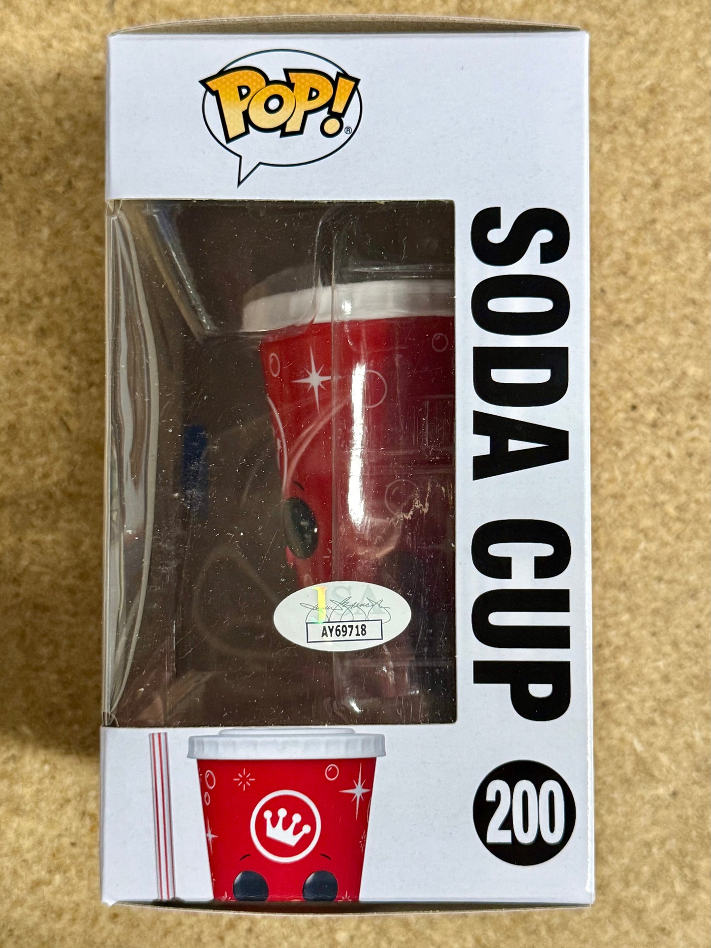 Comedian Tracy Morgan Signed Movie Theater Soda Cup Funko Pop! #200 With JSA COA