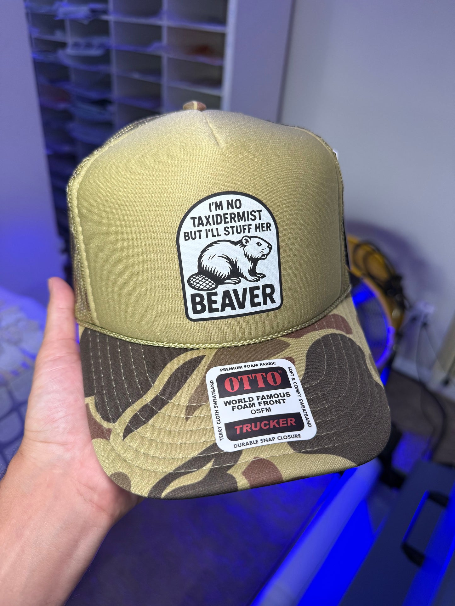 Taxidermist Trucker Hat (Multiple Colors & Styles)