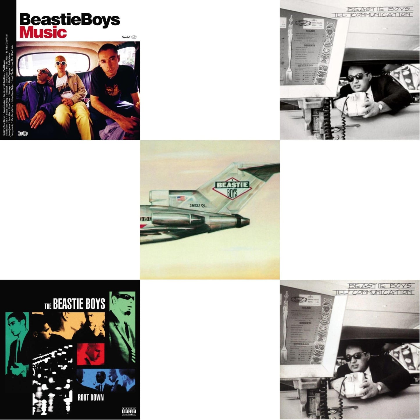 Ill Communication & Ill Communication (30Th Anniversary Deluxe Edition) (3LP) & Beastie Boys Music (2LP) & Licensed To Ill (30Th Anniversary Edition) & Root Down Ep