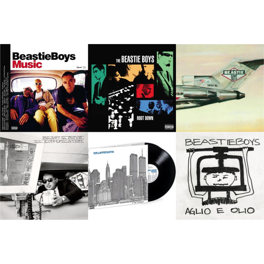 Aglio E Olio & Ill Communication (30Th Anniversary Deluxe Edition) (3LP) & Beastie Boys Music (2LP) & Licensed To Ill (30Th Anniversary Edition) & To The 5 Boroughs (180G/2LP) & Root Down Ep