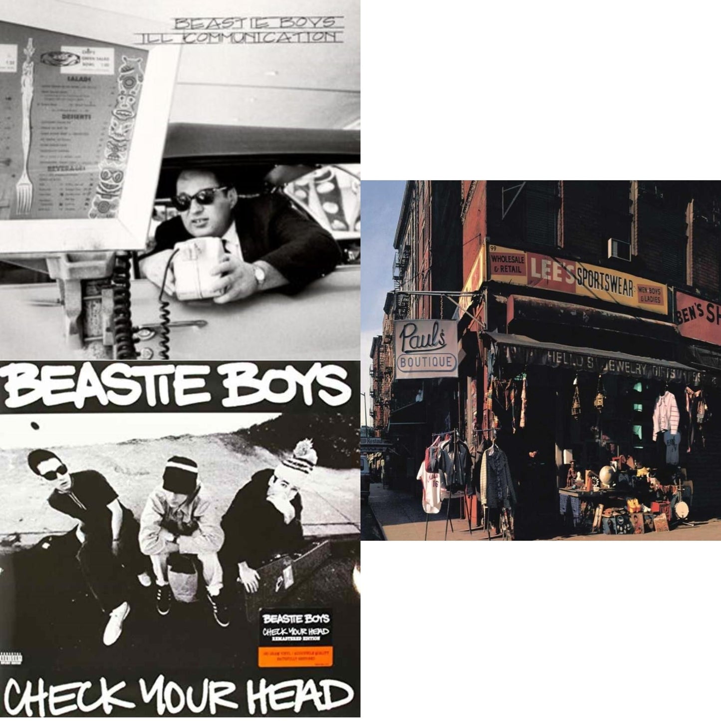 Check Your Head & Ill Communication (30Th Anniversary Deluxe Edition) (3LP) & Paul's Boutique (2 LP)