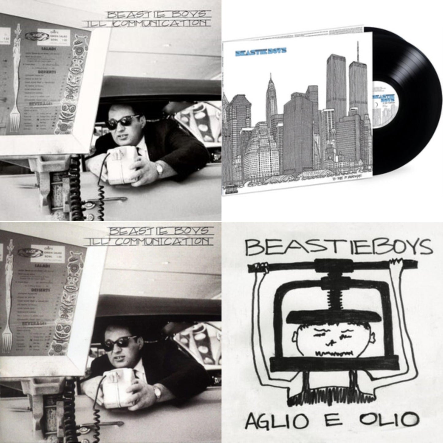 Ill Communication & Aglio E Olio & Ill Communication (30Th Anniversary Deluxe Edition) (3LP) & To The 5 Boroughs (180G/2LP)