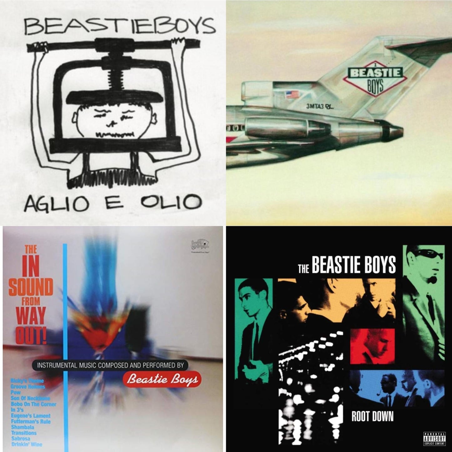 Aglio E Olio & Licensed To Ill (30Th Anniversary Edition) & In Sound From Way Out (180G) & Root Down Ep