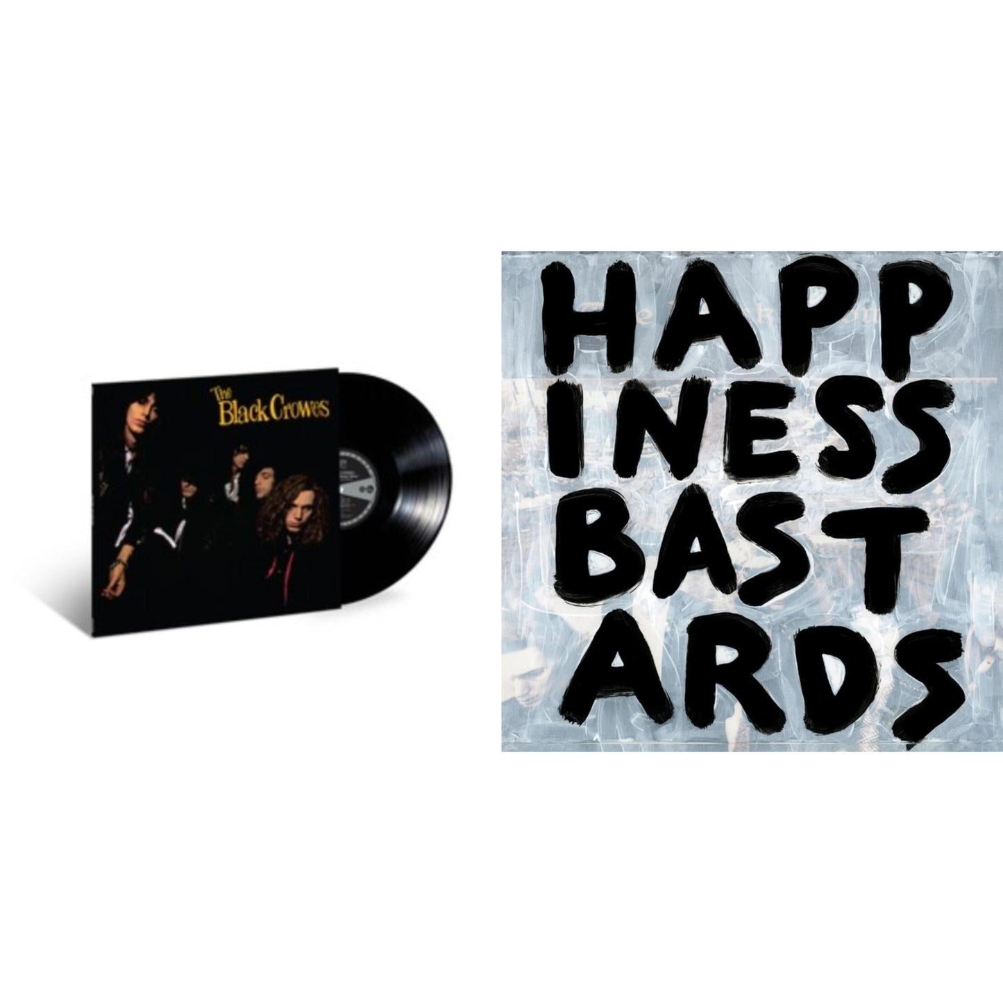 Black Crowes - Happiness Bastards (180G) & Shake Your Money Maker (2020 Remaster) - LP Vinyl Bundle