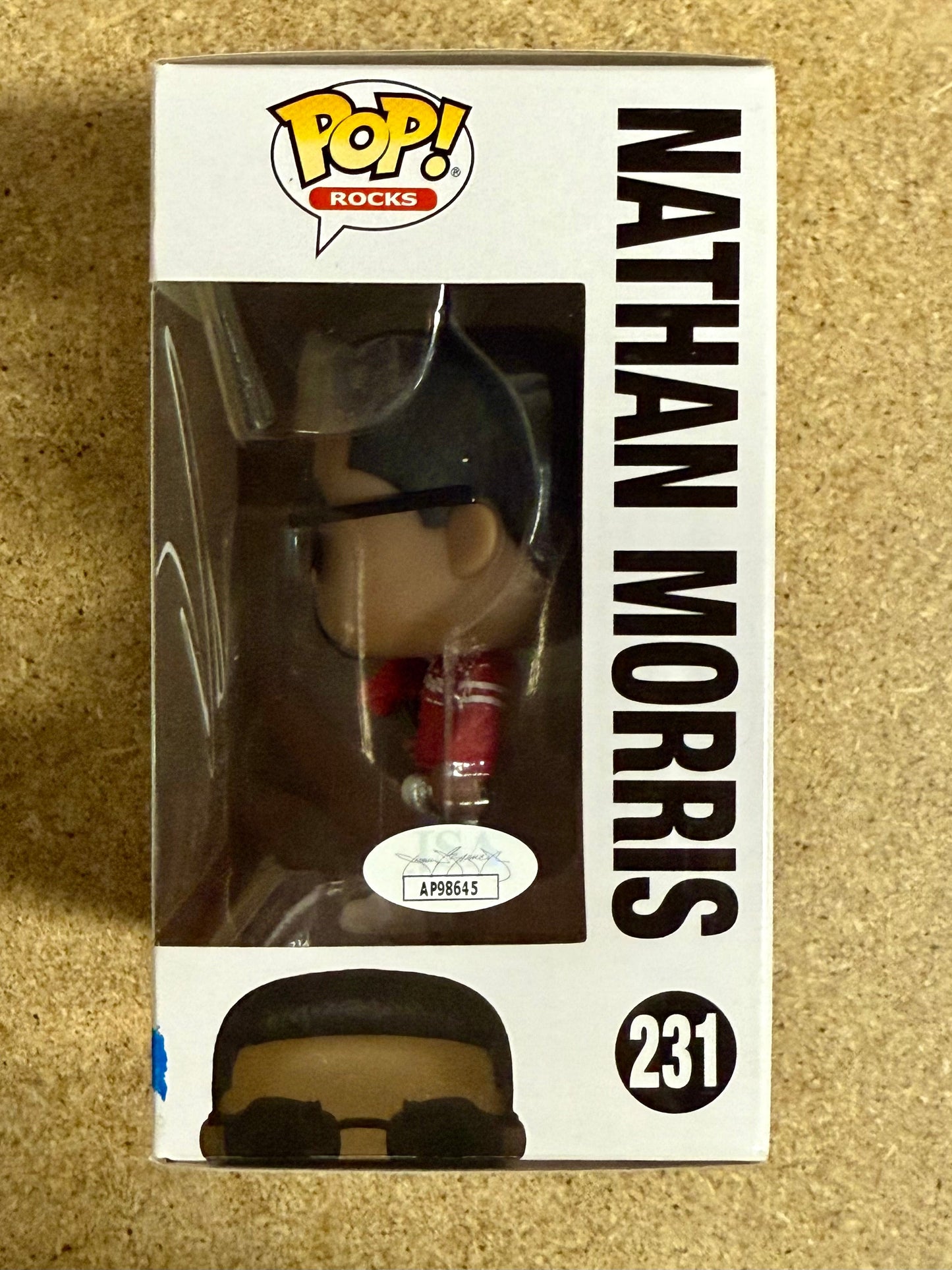 Nathan Morris Signed Boys II Men 2021 Vaulted Funko Pop! With JSA COA