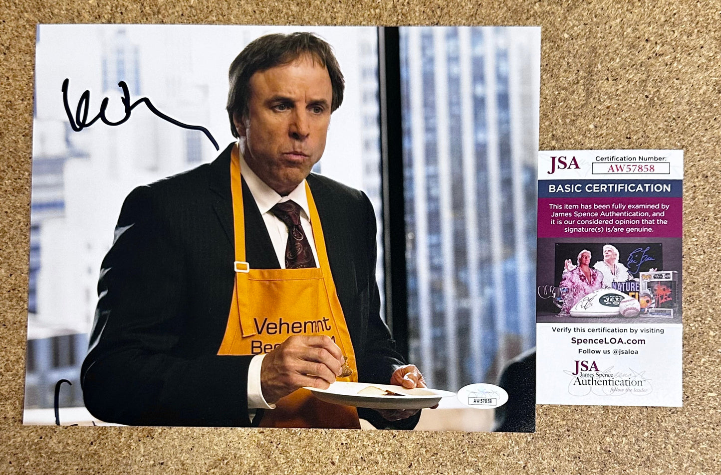 Actor Kevin Nealon Signed Doug Wilson Showtime Weeds 8x10 Photo With JSA COA