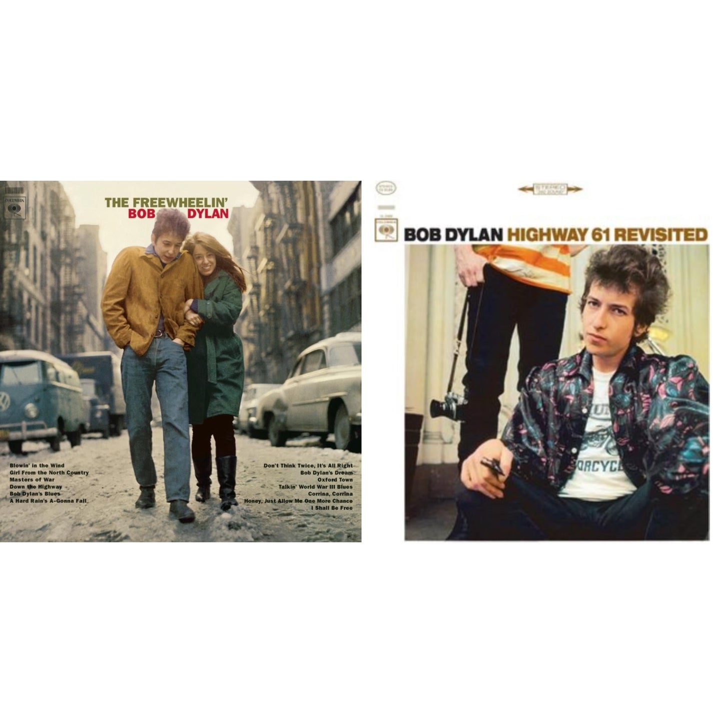 Highway 61 Revisited & Freewheelin Bob Dylan (140G/Dl Code)