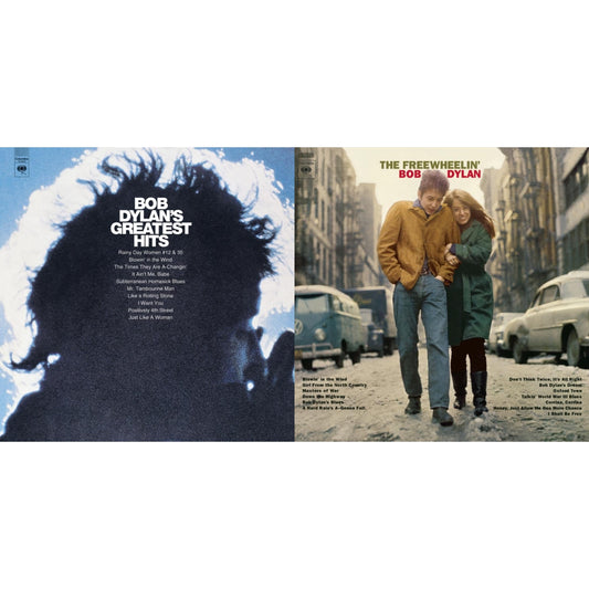 Freewheelin Bob Dylan (140G/Dl Code) & Greatest Hits (150G/Dl Card)