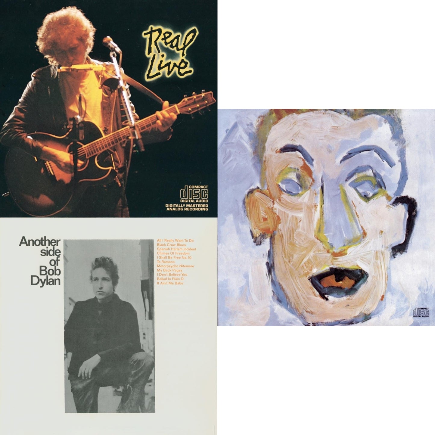 Real Live & Another Side Of Bob Dylan & Self Portrait