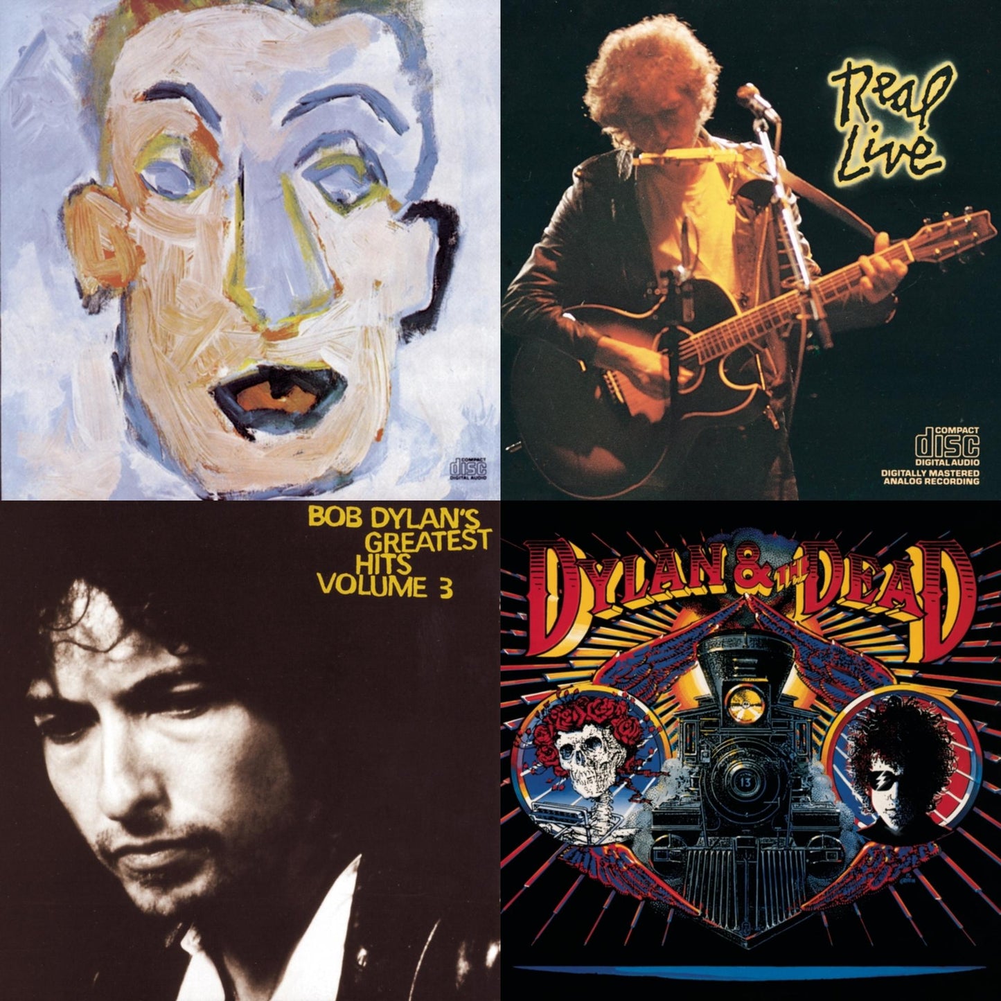 Real Live & Greatest Hits Vol.3 & Self Portrait & Dylan & The Dead