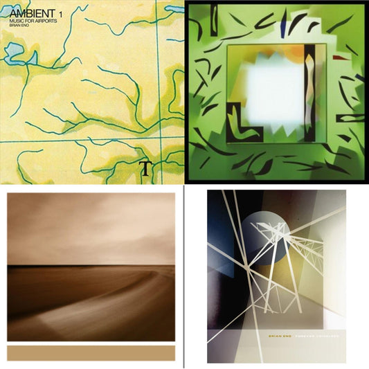 Forever Voiceless (Crystal Clear LP Vinyl) & Ambient 1: Music For Airports & Shutov Assembly (2LP/Gatefold/Dl) & Small Craft On A Milk Sea (2LP/Dl Card)