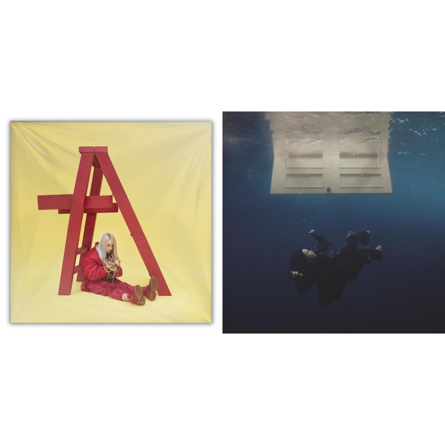 Hit Me Hard & Soft (Recycled Black LP Vinyl) & Billie Eilish - Dont Smile At Me (Black LP Vinyl)