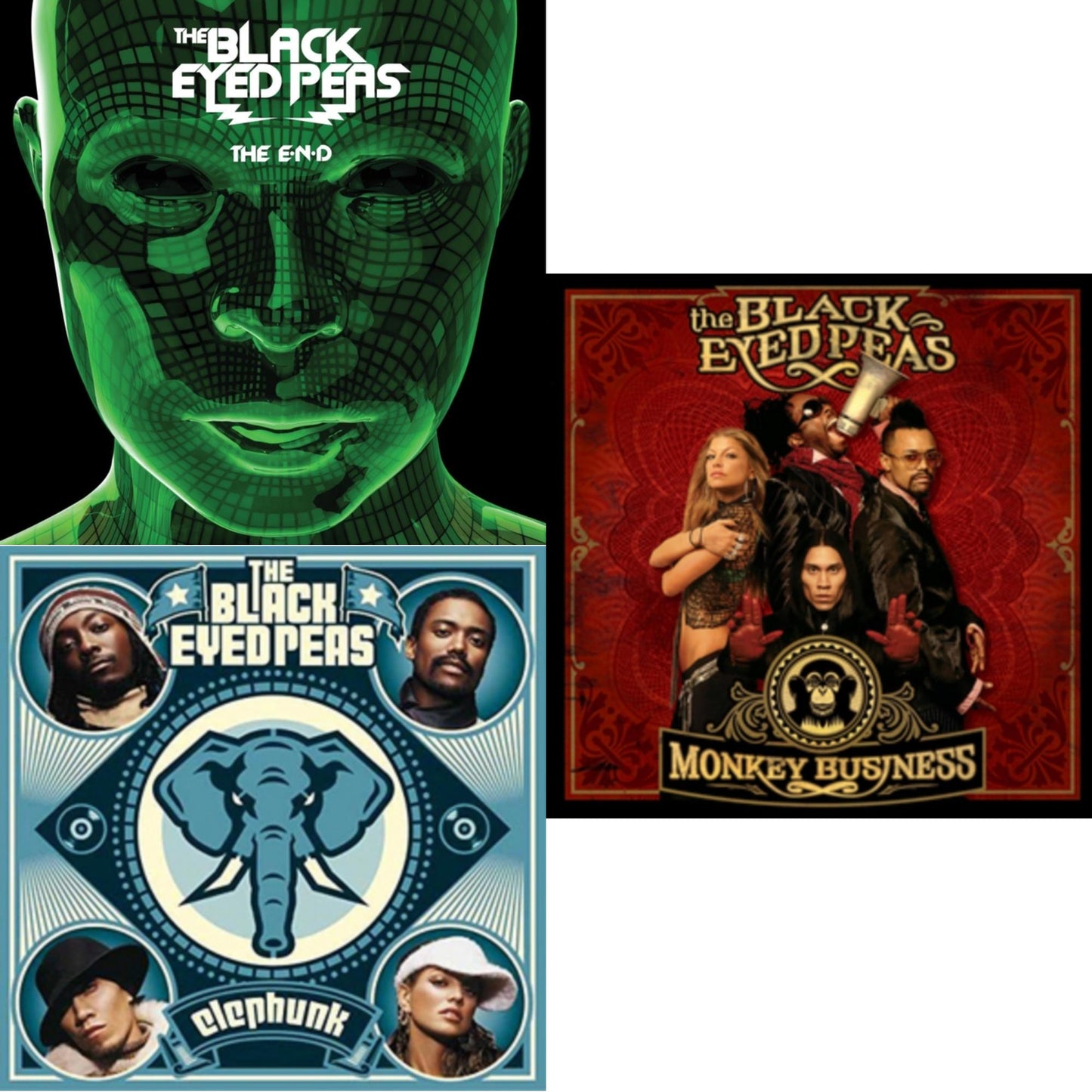 E.N.D. (Energy Never Dies) (2LP) & Elephunk & Monkey Business