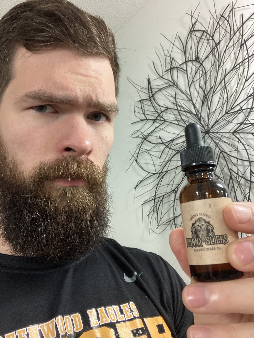 🧔 Stay Slick: Organic Beard Oil for Healthy Growth and Repair 🌿