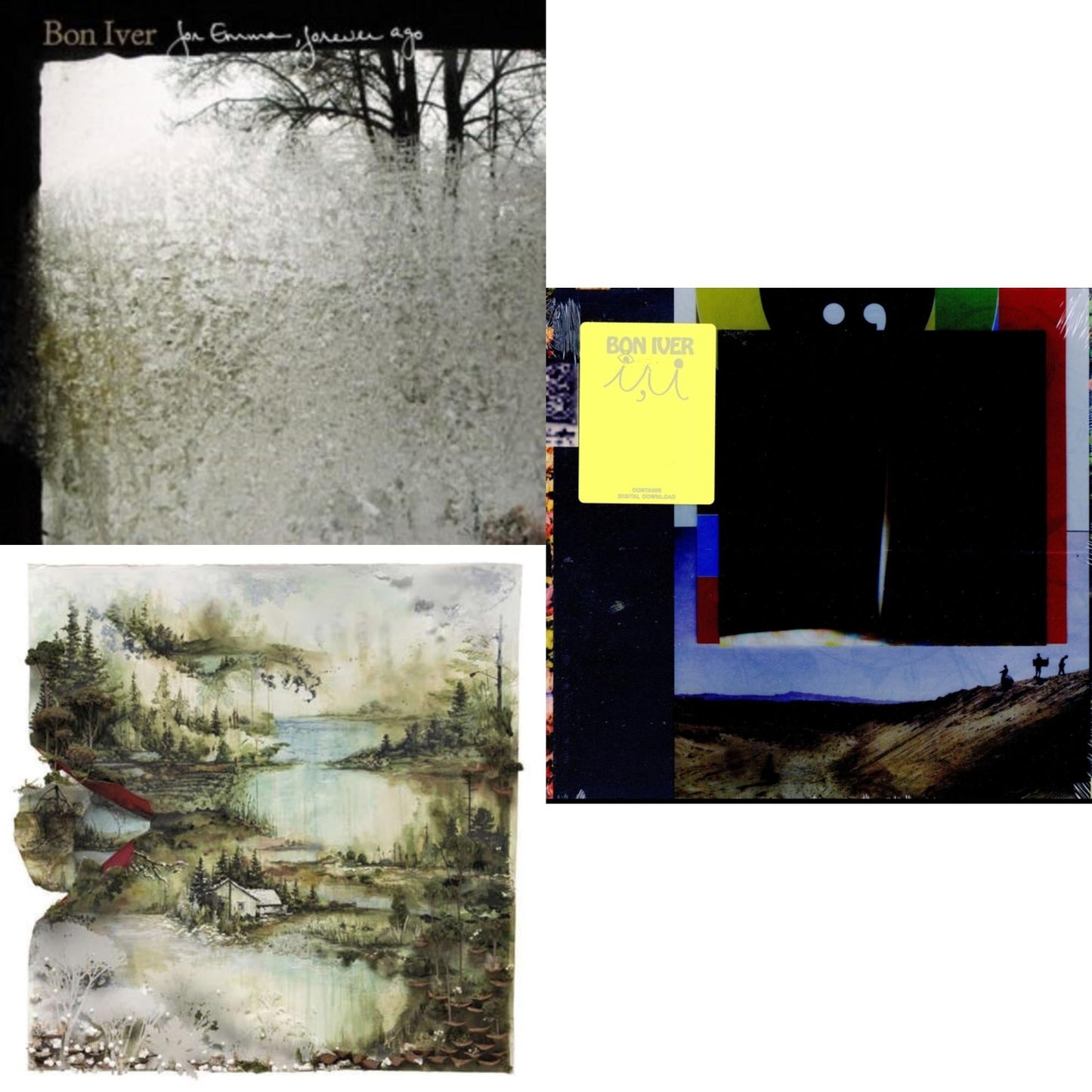 For Emma Forever Ago & Bon Iver & I,I