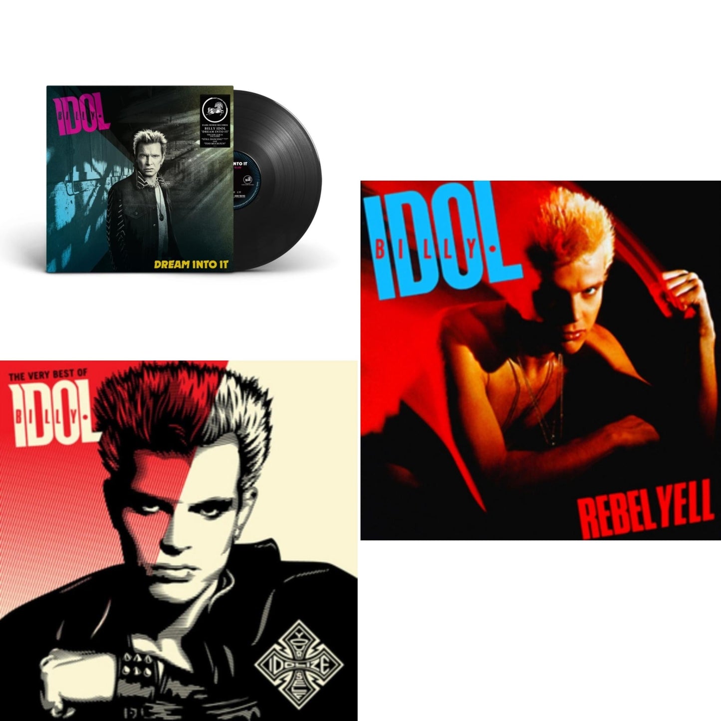 Dream Into It & Rebel Yell & Idolize Yourself: Very Best Of (2LP)