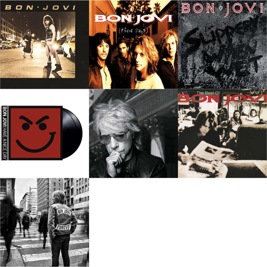 Forever & Cross Road (2LP) & 2020 (2LP/Gold Vinyl) & Bon Jovi (180G) & Slippery When Wet (180G) & These Days (180G) & Have A Niceday (180G)