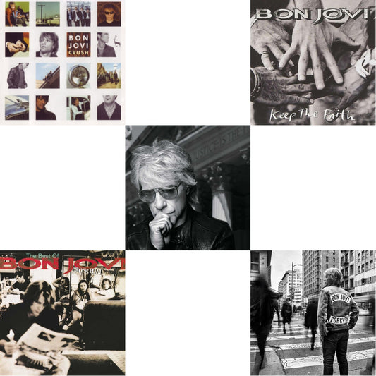 Forever & Cross Road (2LP) & 2020 (2LP/Gold Vinyl) & Keep The Faith (180G) & Crush (180G)