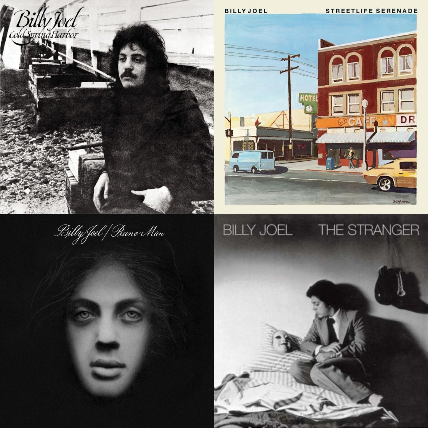 Cold Spring Harbor & Piano Man & Streetlife Serenade & Stranger (180G)