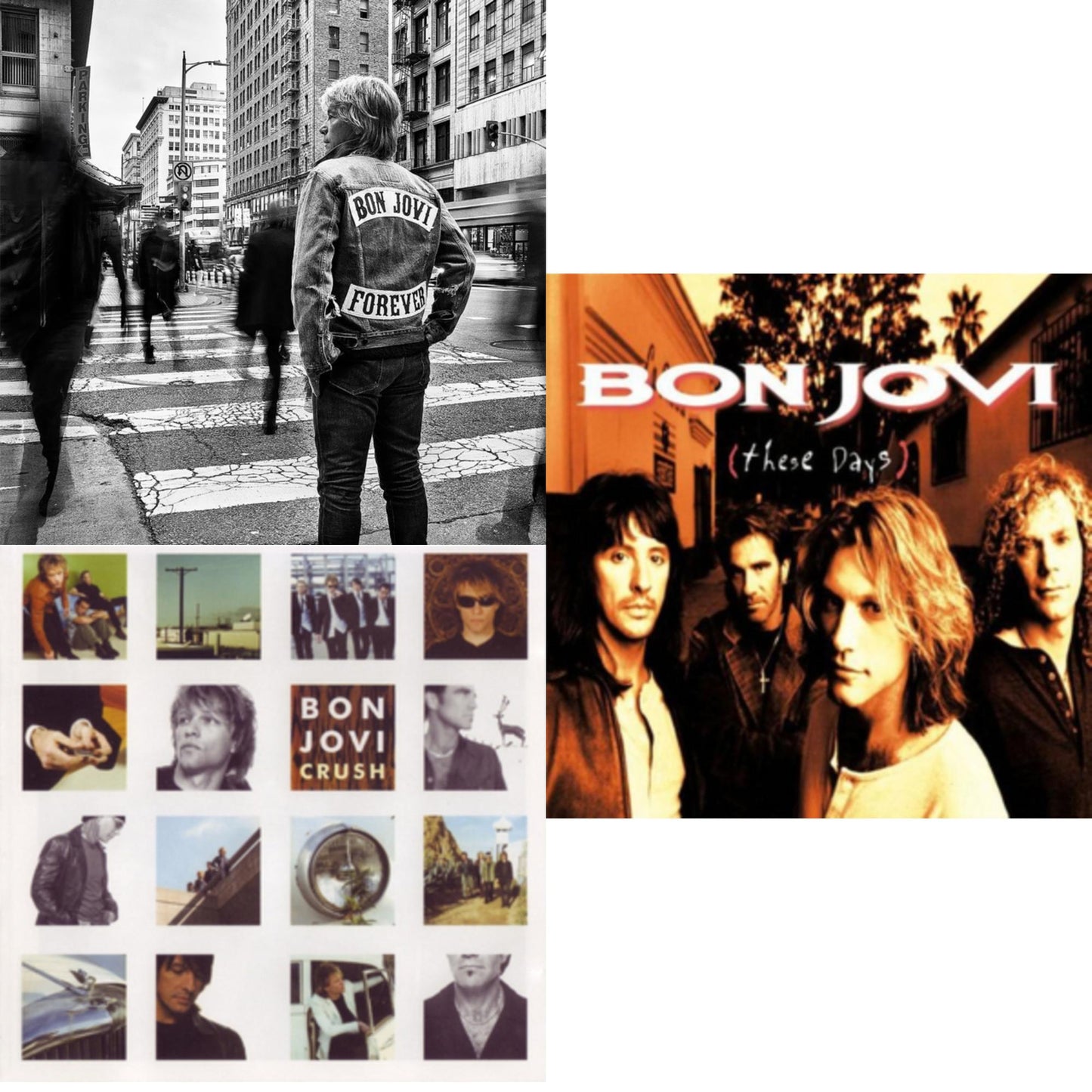 Forever & These Days (180G) & Crush (180G)