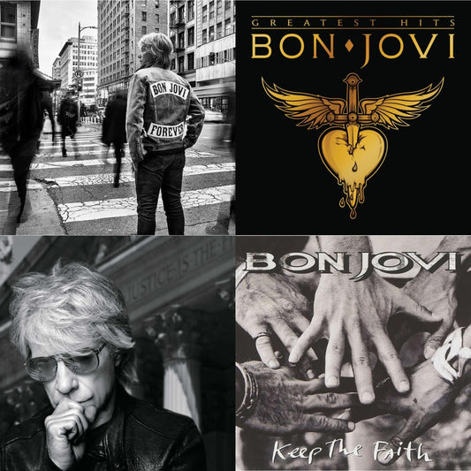 Forever & Greatest Hits (2LP) & 2020 (2LP/Gold Vinyl) & Keep The Faith (180G)