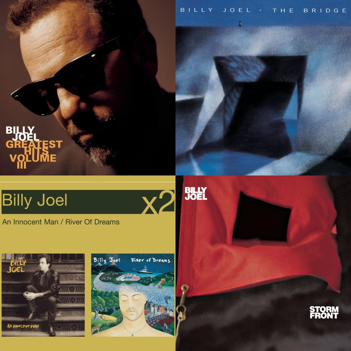 Stormfront & Bridge & River Of Dreams & Greatest Hits Vol.3