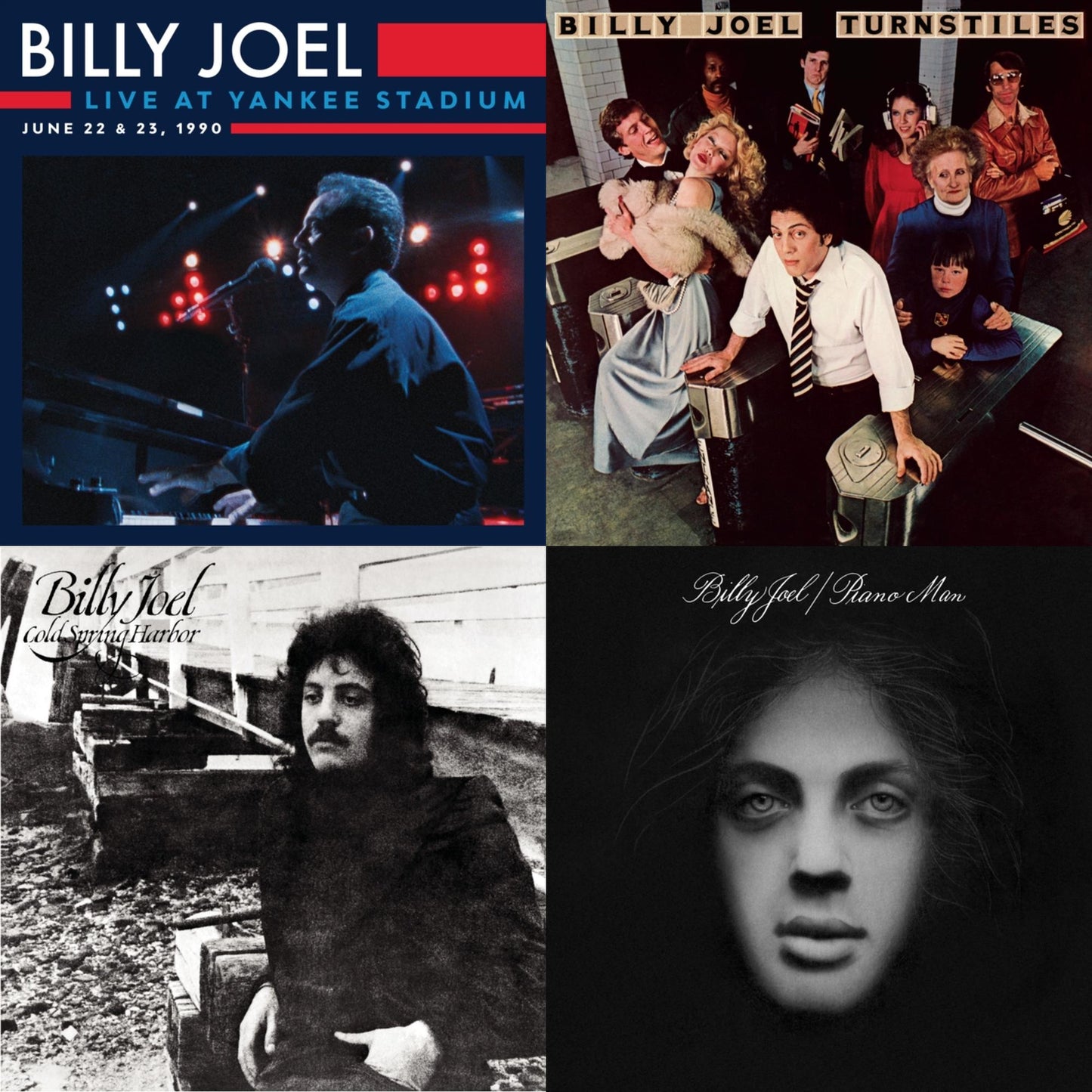 Cold Spring Harbor & Piano Man & Turnstiles & Live At Yankee Stadium (3LP)