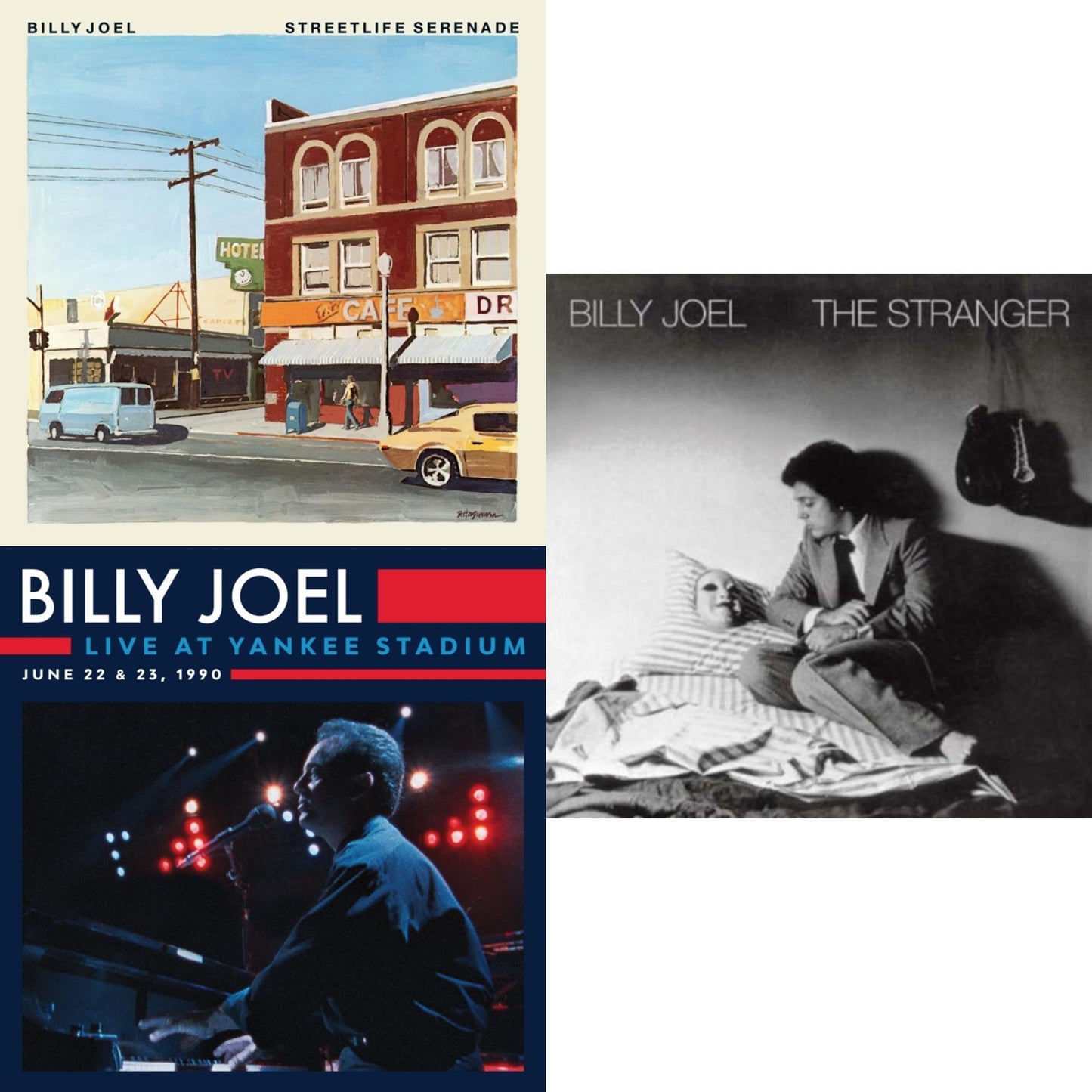 Streetlife Serenade & Live At Yankee Stadium (3LP) & Stranger (180G)