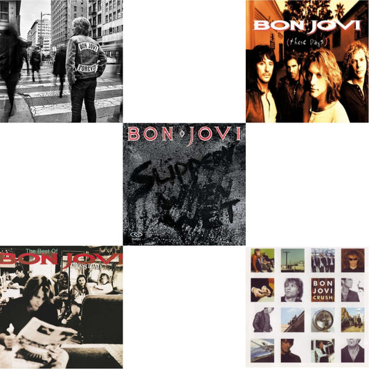 Forever & Cross Road (2LP) & Slippery When Wet (180G) & These Days (180G) & Crush (180G)