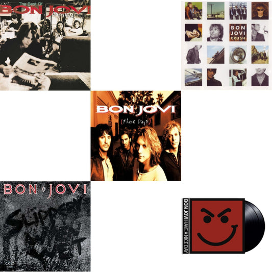 Cross Road (2LP) & Slippery When Wet (180G) & These Days (180G) & Crush (180G) & Have A Niceday (180G)