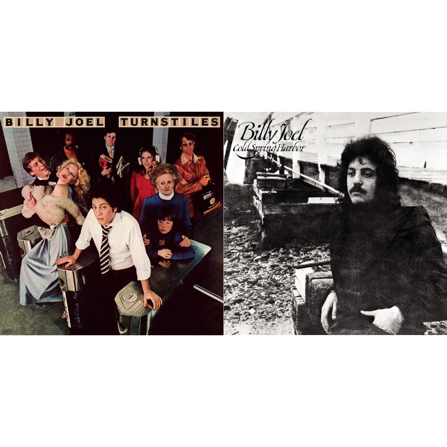 Billy Joel - Cold Spring Harbor & Turnstiles - LP Vinyl Bundle