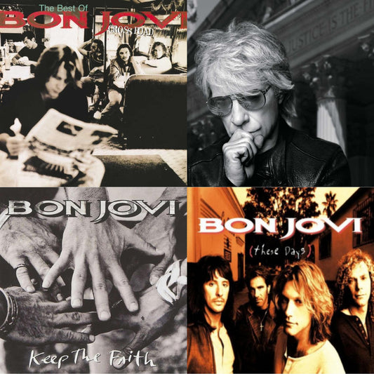 Cross Road (2LP) & 2020 (2LP/Gold Vinyl) & Keep The Faith (180G) & These Days (180G)