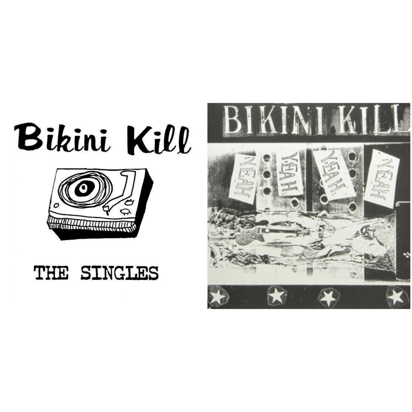 Bikini Kill - Yeah Yeah Yeah Yeah Ep & Singles (Dl Code) - LP Vinyl Bundle