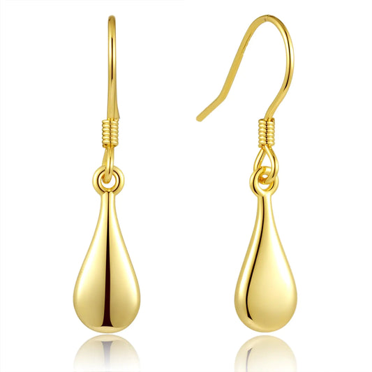 ToHeart Tear Drop Earrings Jewelry Drop Earrings Lightweight Gold Earrings Dangle Gifts Bff Birthday