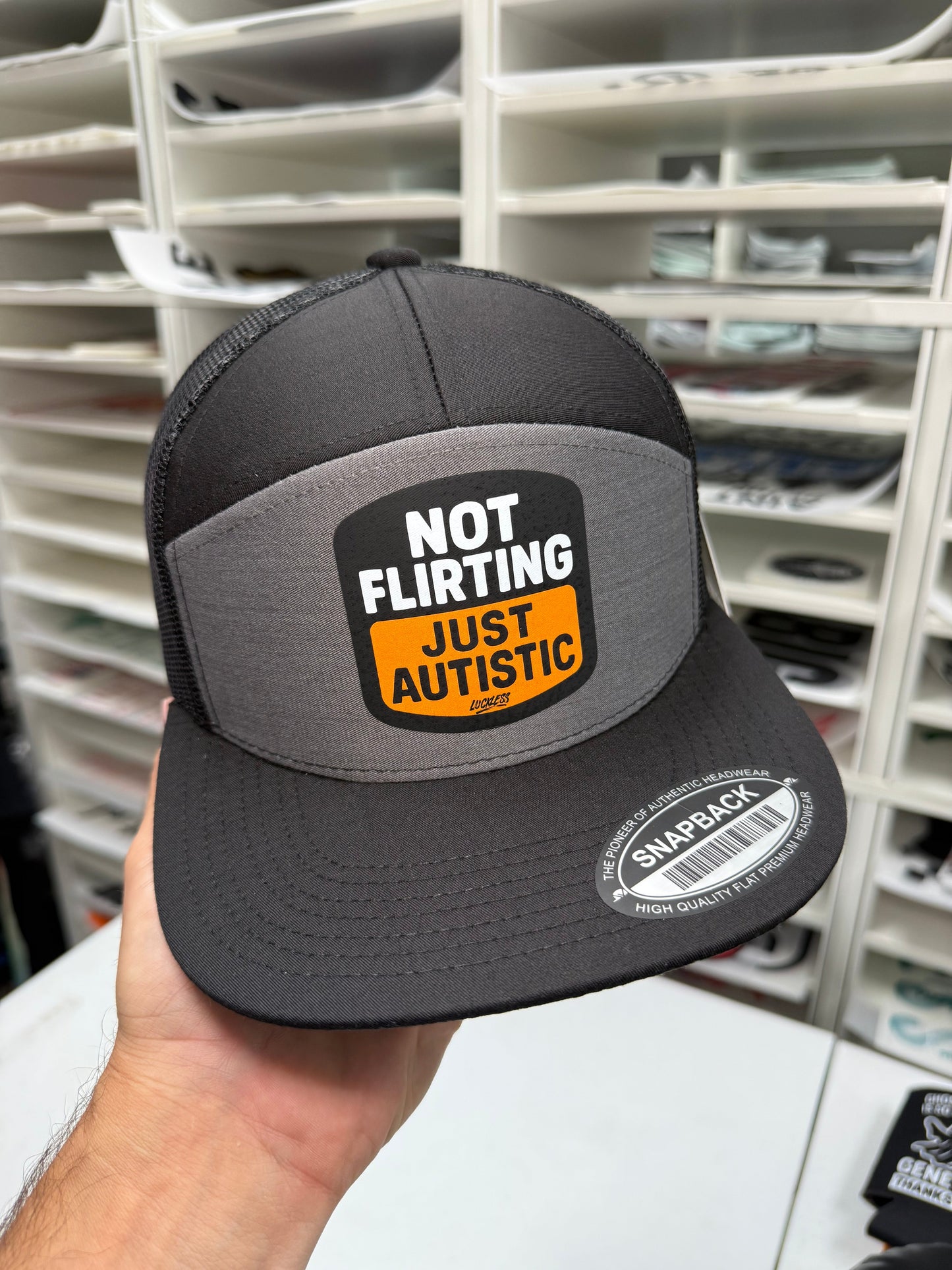 Not Flirting Hat
