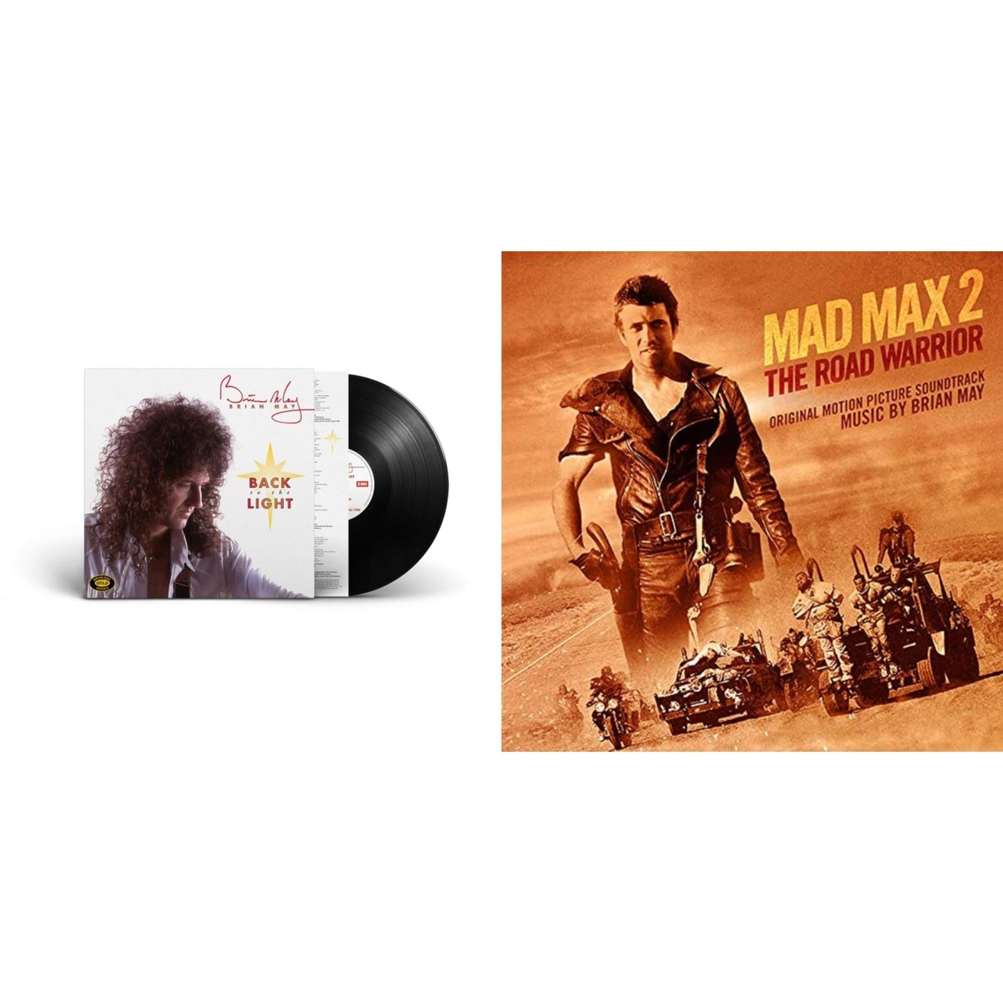 Back To The Light & Road Warrior / Mad Max 2 Ost (Red LP Vinyl)