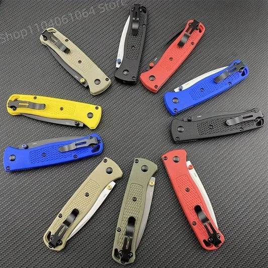 BM 535 Bugout Multi EDC Folding Knife Grivory Handle Drop Point Ultra Lightweight Outdoor Hunting Camping Fishing Pocket Tools - Premium  from Lizard Vigilante - Just $37.99! Shop now at Lizard Vigilante