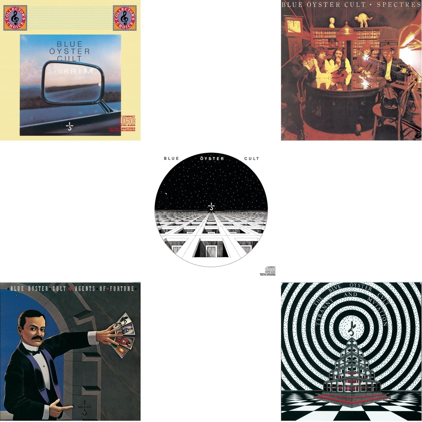 Blue Oyster Cult - Blue Oyster Cult & Mirrors & Spectres & Tyranny & Mutation & Agents Of Fortune - CD Bundle