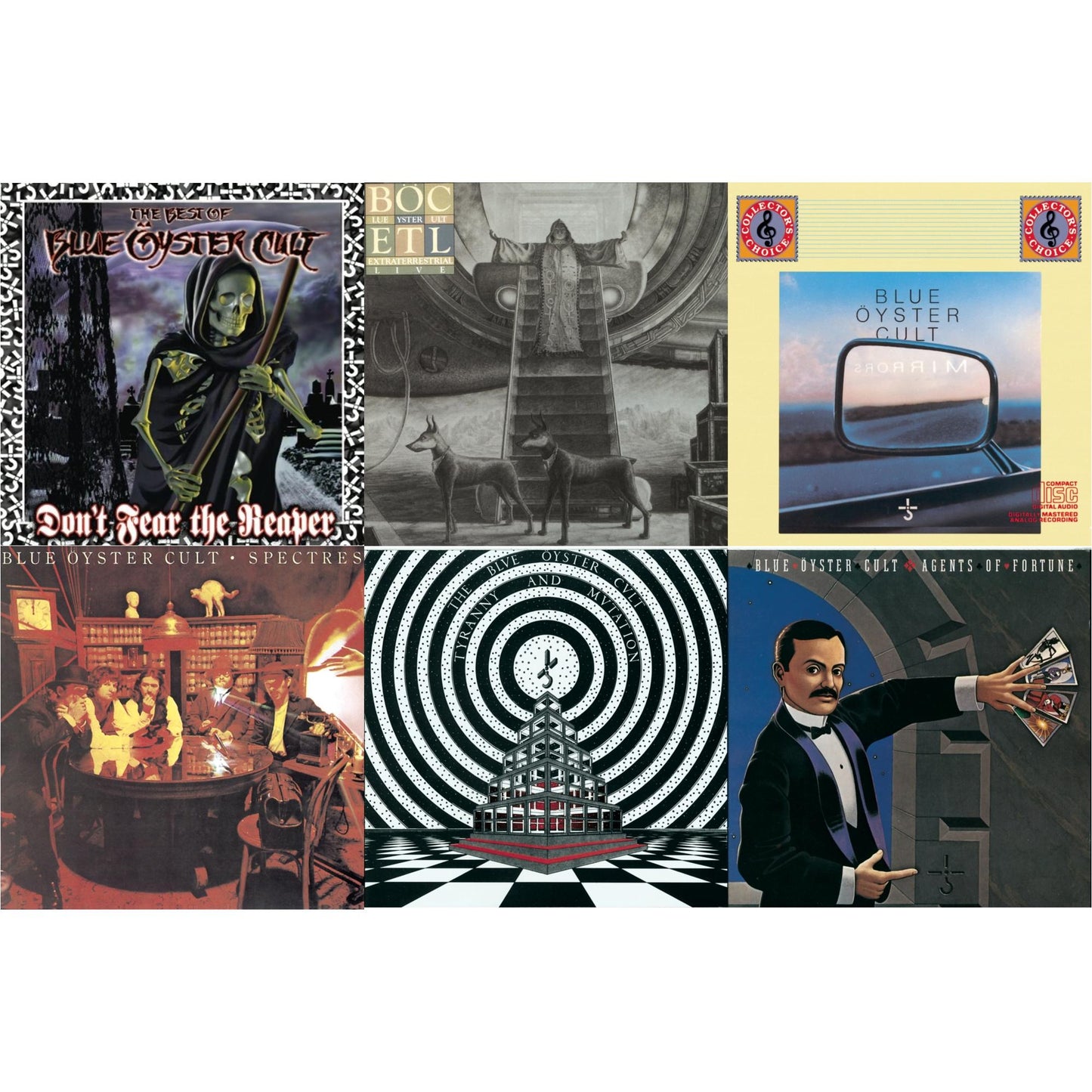 Don't Fear The Reaper: Best Of Blue Oyster Cult & Extraterrestrial Live & Mirrors & Spectres & Tyranny & Mutation & Agents Of Fortune