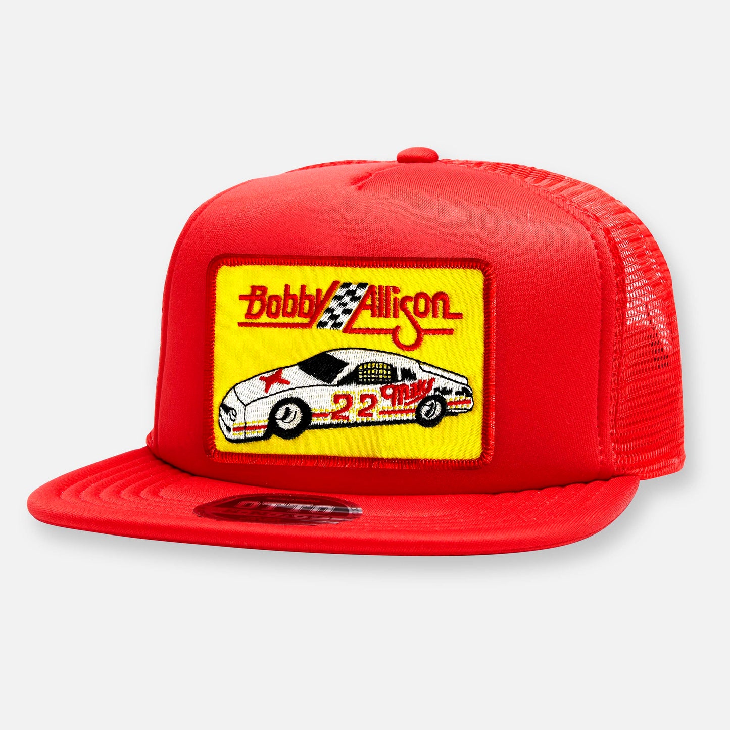 BOBBY ALLISON FLAT BILL PATCH HAT