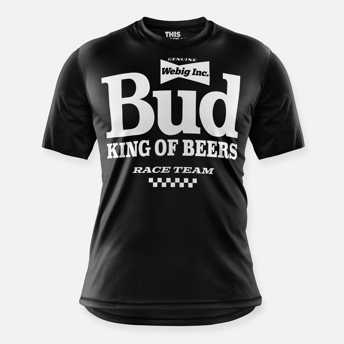 BOSS BIKE JERSEY BLACK-WHITE